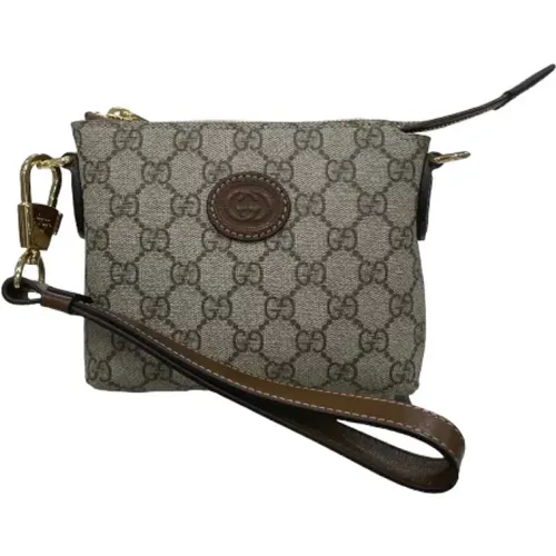 Pre-owned Canvas gucci-bags , female, Sizes: ONE SIZE - Gucci Vintage - Modalova