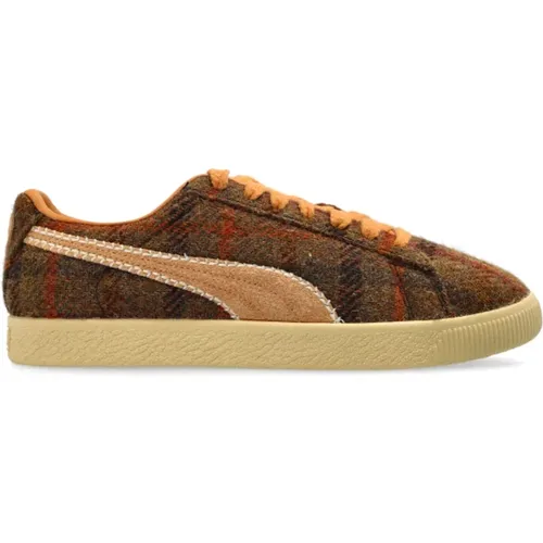 Sneakers Clyde Harris Tweed , Damen, Größe: 36 1/2 EU - Puma - Modalova