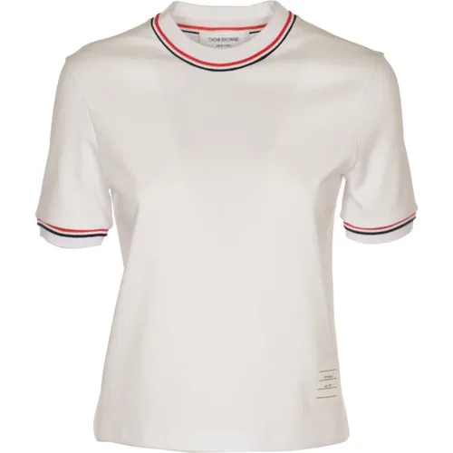 T-shirts and Polos , female, Sizes: 2XS, XS - Thom Browne - Modalova