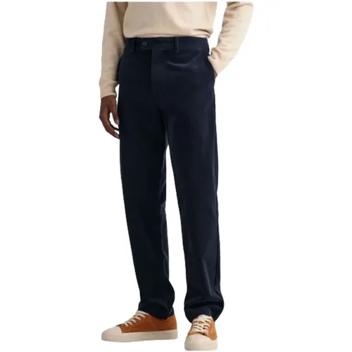 Cord Chino Hose , Herren, Größe: W31 - Gant - Modalova