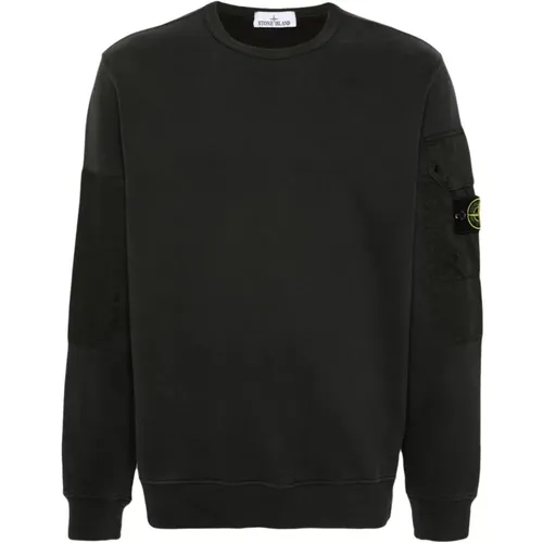 Graue Pullover für Männer - Stone Island - Modalova