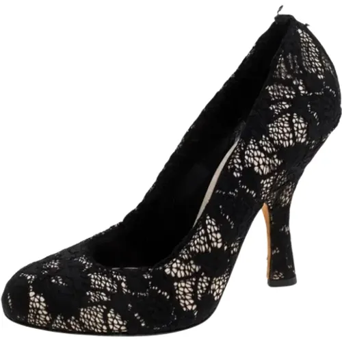 Pre-owned Lace heels , female, Sizes: 5 1/2 UK - Dolce & Gabbana Pre-owned - Modalova