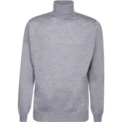 Men's Clothing Knitwear Grey Aw23 , male, Sizes: M, 2XL, L, XL - Dell'oglio - Modalova