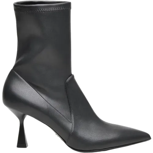 Leather Ankle Boot , female, Sizes: 6 UK - Sergio Levantesi - Modalova