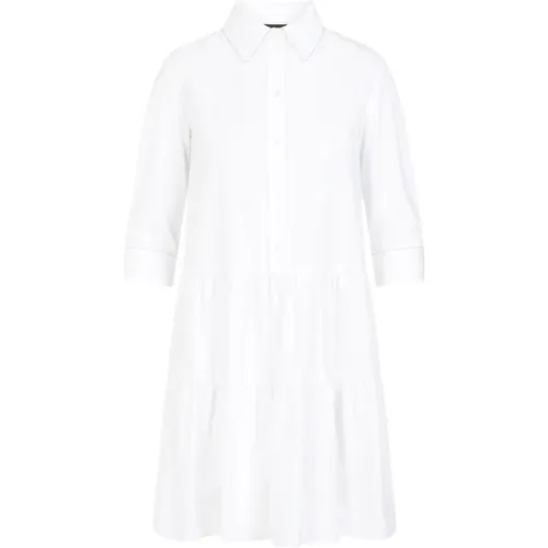 Weiße Baumwoll Mini Kleid , Damen, Größe: 2XS - Fabiana Filippi - Modalova