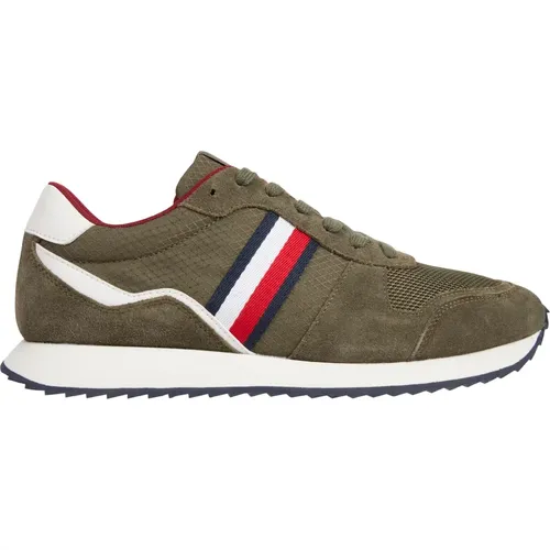 Sneakers Round Toe Lace-Up , male, Sizes: 9 UK, 7 UK, 8 UK - Tommy Jeans - Modalova