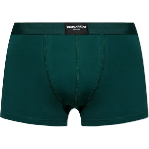 Cotton boxers with logo , male, Sizes: S, M, XL - Dsquared2 - Modalova