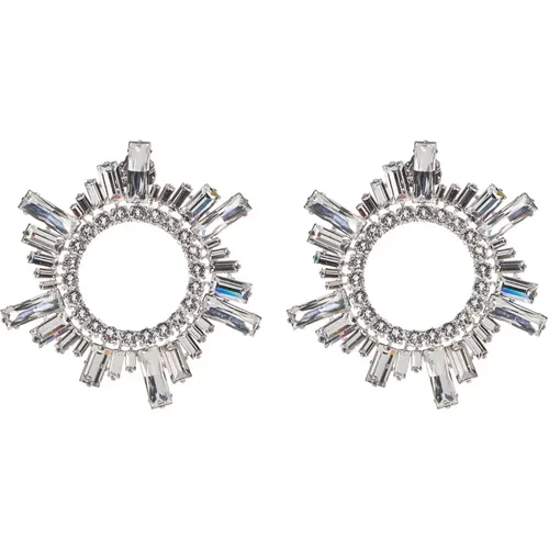 Womens Accessories Earrings Aw23 , female, Sizes: ONE SIZE - Amina Muaddi - Modalova