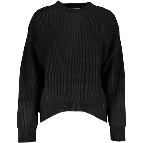 Chic Turtleneck Sweater with Contrast Accents , female, Sizes: XS, S, M - PATRIZIA PEPE - Modalova