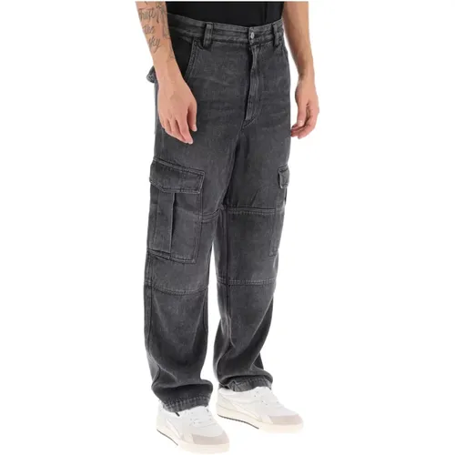 Cargo Jeans mit Gusset-Taschen , Herren, Größe: 3XS - Isabel marant - Modalova