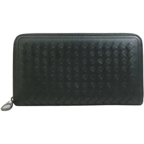 Pre-owned Leather wallets , female, Sizes: ONE SIZE - Bottega Veneta Vintage - Modalova