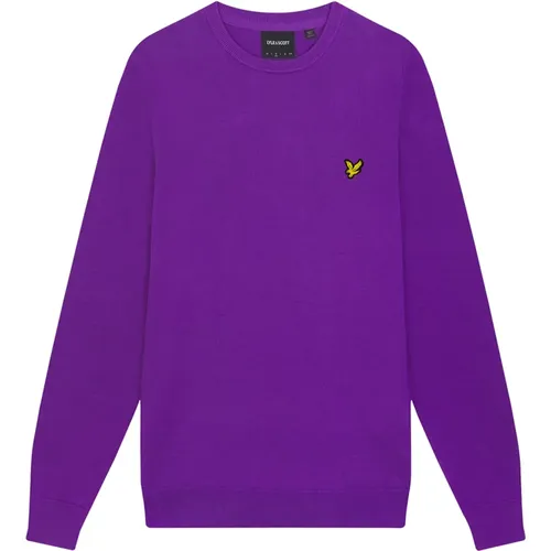 Baumwoll Rundhals Pullover , Herren, Größe: 2XL - Lyle & Scott - Modalova