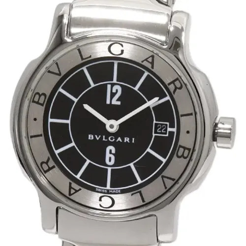 Pre-owned Metal watches , female, Sizes: ONE SIZE - Bvlgari Vintage - Modalova