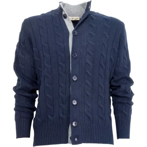 Cardigan , male, Sizes: XL - Cashmere Company - Modalova