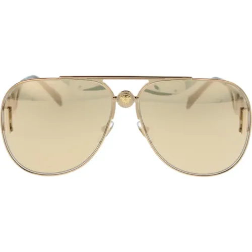 Stylish Sunglasses with Lenses , unisex, Sizes: 63 MM - Versace - Modalova