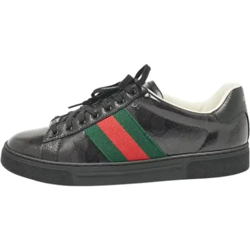 Pre-owned Leder sneakers - Gucci Vintage - Modalova