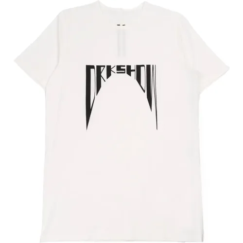 Level T Baumwoll-Jersey T-Shirt - Rick Owens - Modalova