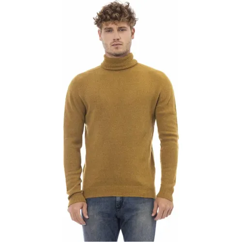 Dolcevita Long Sleeve Sweater , male, Sizes: 2XL, L, XL - Alpha Studio - Modalova