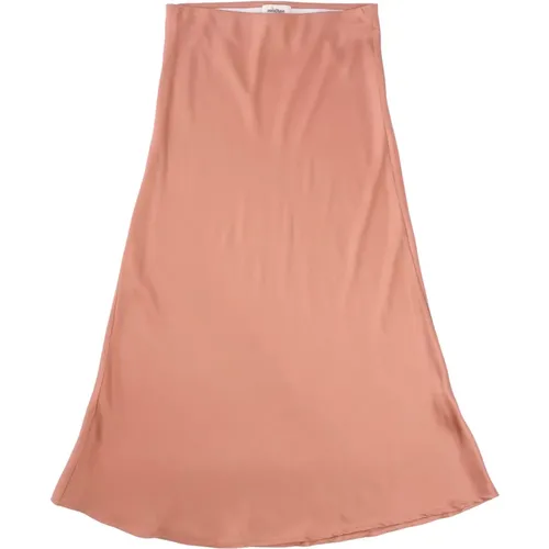 Elegant Satin Skirt for Summer , female, Sizes: XS, S, M - Ottod'Ame - Modalova
