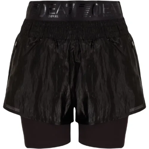 Shorts , female, Sizes: XL, S, L, M - Emporio Armani EA7 - Modalova