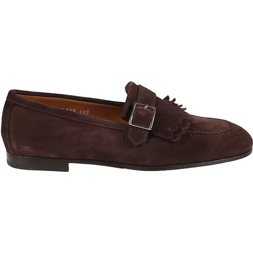 Stylish Buckled Loafers , male, Sizes: 5 UK - Doucal's - Modalova