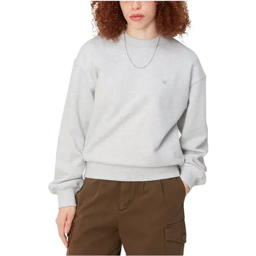 Stylischer Sweatshirt für Frauen , Damen, Größe: L - Carhartt WIP - Modalova