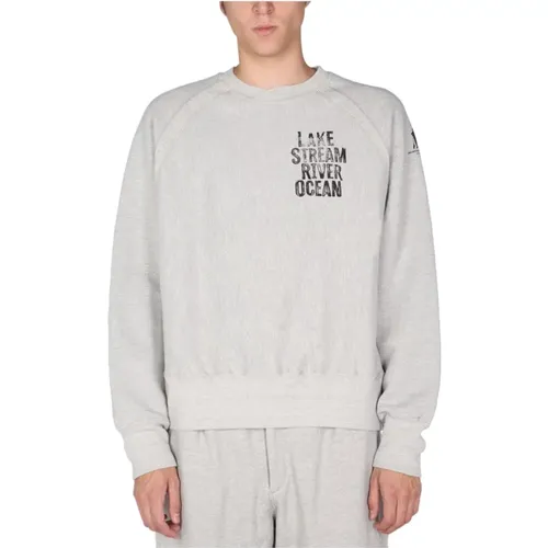 Printed Sweatshirt , male, Sizes: S - Engineered Garments - Modalova