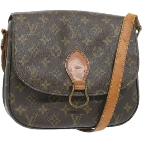 Pre-owned Canvas schultertasche , Damen, Größe: ONE Size - Louis Vuitton Vintage - Modalova