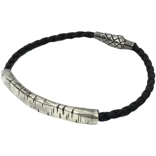 Pre-owned Silver bracelets , female, Sizes: ONE SIZE - Bottega Veneta Vintage - Modalova
