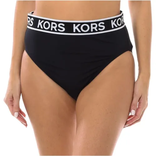 High-Waisted Bikini Bottom , female, Sizes: XS - Michael Kors - Modalova