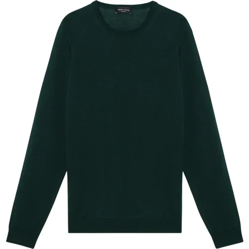 Crew Neck Sweater , male, Sizes: L, XL, 2XL, M - Roberto Collina - Modalova