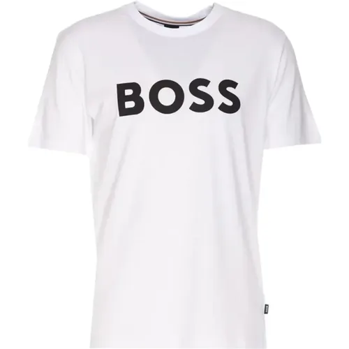 Exclusive Mens Short Sleeve T-Shirt , male, Sizes: 2XL - Boss - Modalova