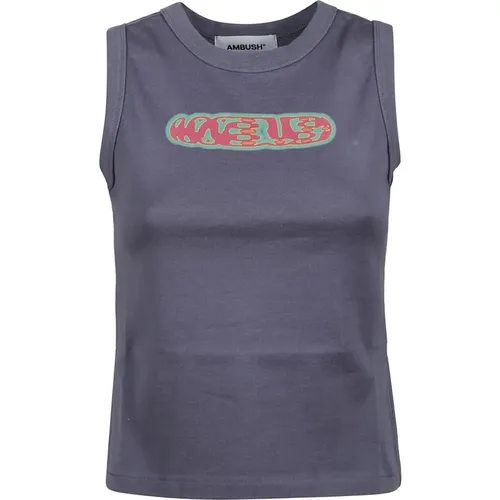 Fitted Tank TOP , female, Sizes: S - Ambush - Modalova