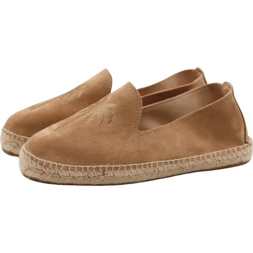 Washed Espadrilles with Embroidered Motif , male, Sizes: 11 UK, 12 UK, 7 UK, 8 UK, 9 UK, 10 UK - Manebí - Modalova