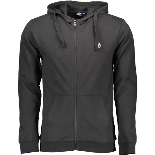 ZIP Sweatshirt Herren Schwarz , Herren, Größe: M - Sergio Tacchini - Modalova