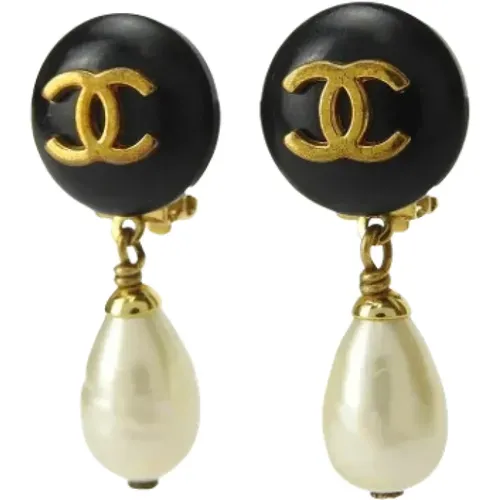 Pre-owned Metal chanel-jewelry , female, Sizes: ONE SIZE - Chanel Vintage - Modalova