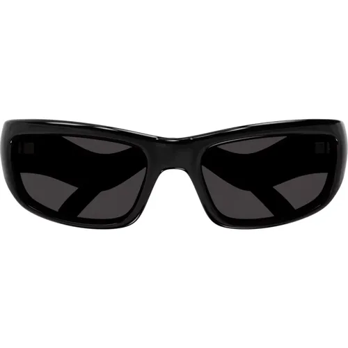Schwarze Sonnenbrille mit Zubehör , Damen, Größe: 58 MM - Balenciaga - Modalova