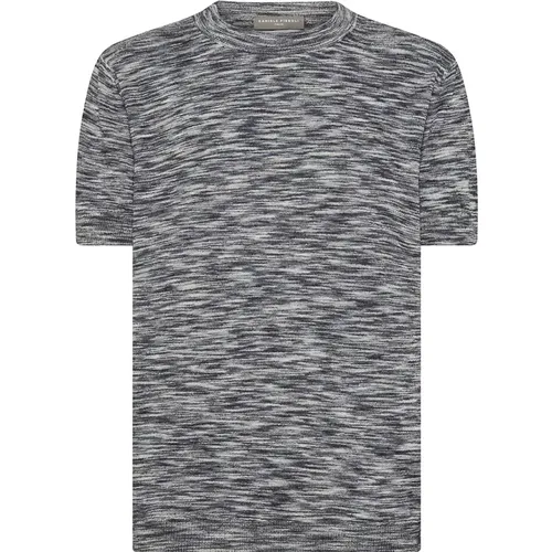 Grey T-shirts and Polos Collection , male, Sizes: XL - Daniele Fiesoli - Modalova