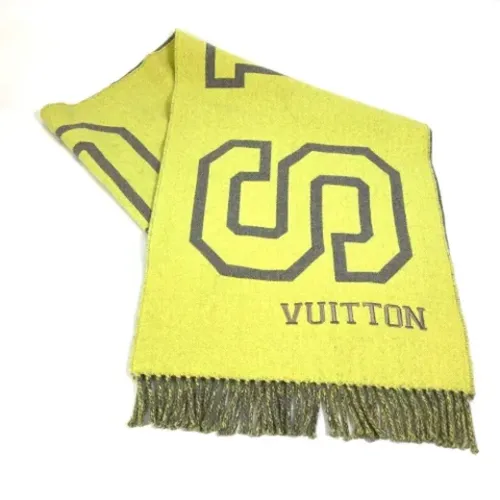 Pre-owned Wool scarves , female, Sizes: ONE SIZE - Louis Vuitton Vintage - Modalova