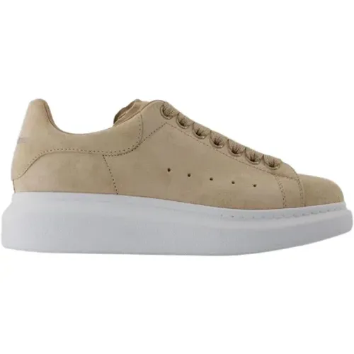 Pre-owned Leather sneakers , female, Sizes: 4 UK - Alexander McQueen Pre-owned - Modalova