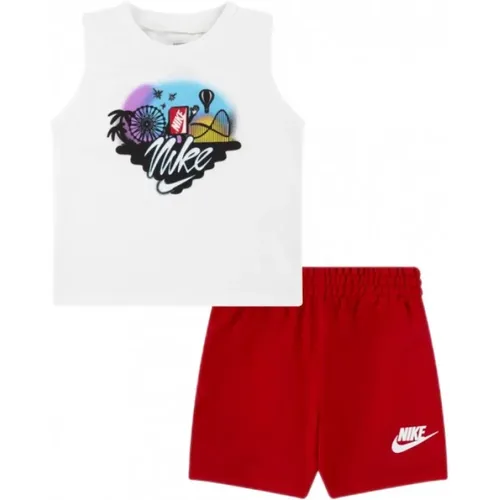 Kinder Coral Reef Mesh Tank & Shorts Set - Nike - Modalova