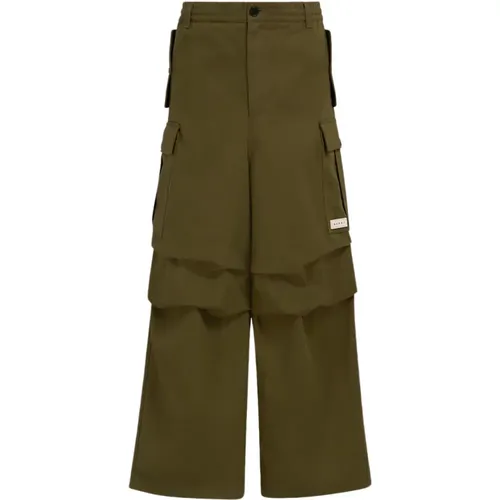 Cargo Gabardine Pants , male, Sizes: S, M - Marni - Modalova