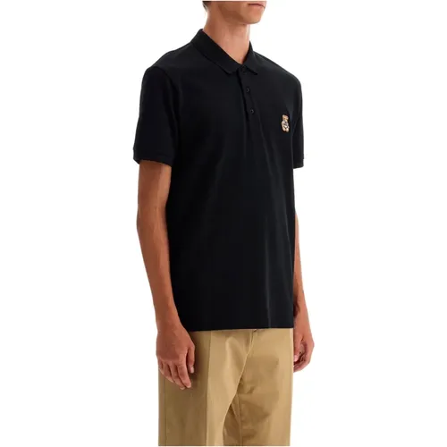 Teddy Bear Polo Shirt , Herren, Größe: L - Moschino - Modalova