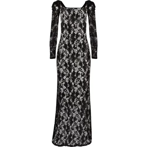 Sequin Lace Dress , female, Sizes: XS, 2XS - Nina Ricci - Modalova