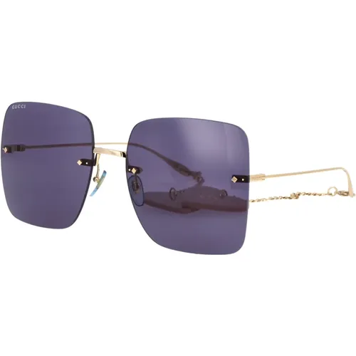 Stylische Sonnenbrille Gg1147S , Damen, Größe: 62 MM - Gucci - Modalova