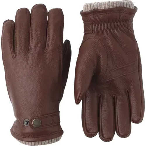 Nordic Elk Leather Winter Glove , male, Sizes: 7 IN - Hestra - Modalova