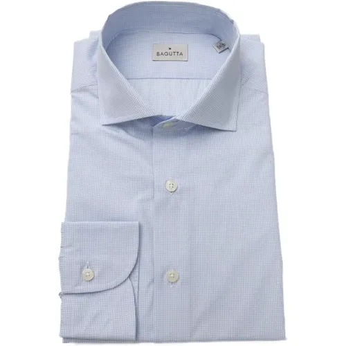 French Collar Shirt - Medium Fit , male, Sizes: 7XL, 3XL, XL, M, 4XL, 2XL, 6XL - Bagutta - Modalova