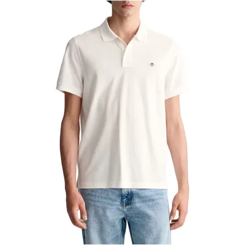 REG Shield SS Pique Polo , male, Sizes: XL, 3XL - Gant - Modalova