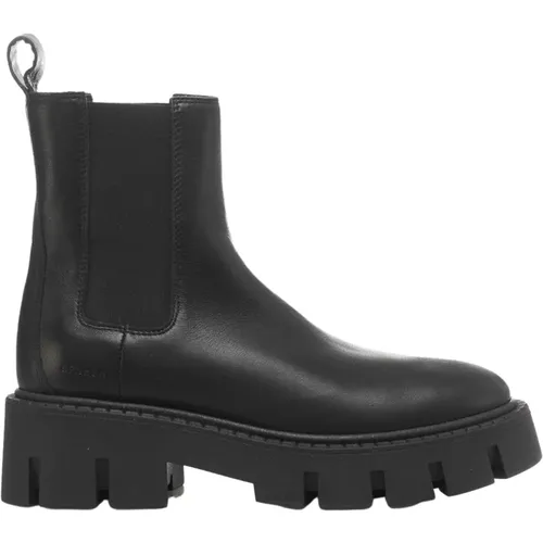 Schwarze Leder Chelsea Stiefeletten Aw23 , Damen, Größe: 37 EU - Copenhagen Shoes - Modalova