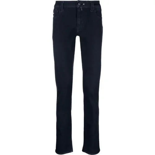 Blaue Straight Stretch Jeans - Tramarossa - Modalova